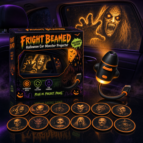 FrightBeam™ USB Car Projector