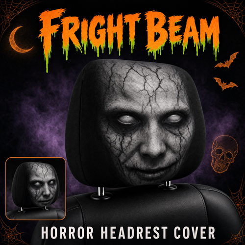 Horror Design Car Headrest Covers